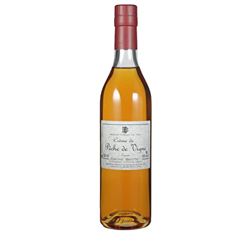 Edmond Briottet Weinberg Pfirsich "Crème de Pêche de Vigne" 0.50 Liter von Edmond Briottet