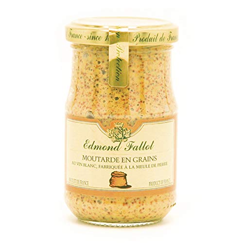 Moutarde en grains - Dijonsenf grobkörnig - 190 ml Fallot von Edmond Fallot