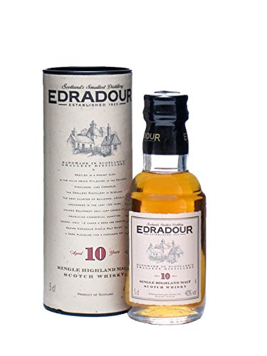 Edradour 10 Jahre in Tube 5 cl MINIATUR von Edradour 10 Jahre