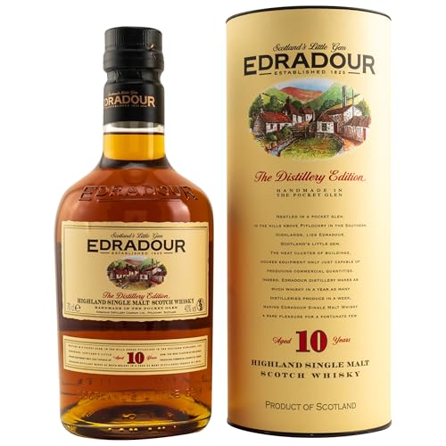 Edradour 10 Years Whiskey, 1er Pack (1 x 700 ml) von Edradour