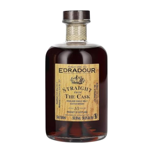 Whiskey Single Malt Edradour Burgundy Cask 11 Jahre Medium Flasche 50 cl von Edradour Distillery