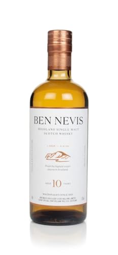 Ben Nevis /Highland Single Malt Scotch /700 ml /46% Vol. /10 Jahre gereift /Nussiges & leicht öliges Aroma /Geschmack mit massiven Eichenaromen&Zitrusnoten /Langer Abgang /Spuren von geröstetem Kaffee von Edradour