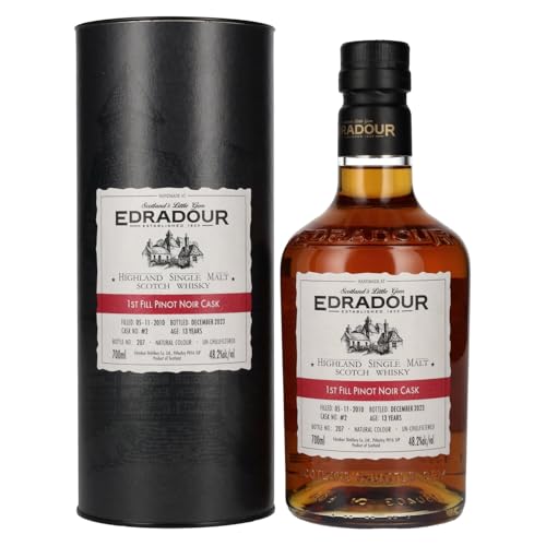 Edradour 13 Years Old ST. MICHAEL-EPPAN Pinot Noir Cask #2 2010 48,2% Vol. 0,7l in Geschenkbox von Edradour