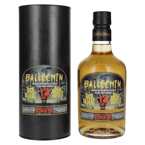 Edradour Ballechin 13 Years Old Trick Or Peat Halloween Limited Edition 2024 46,6% Vol. 0,7l in Geschenkbox von Edradour