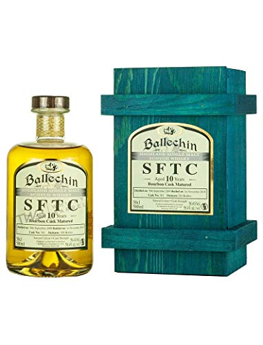 Edradour Ballechin SFTC 10 Years Old Bourbon Cask Matured 2009 Whisky (1 x 0.5 l) von Edradour