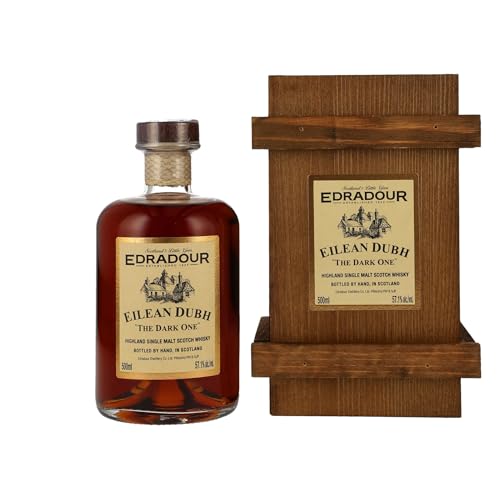 Edradour EILEAN DUBH The Dark One Highland Single Malt 57,1% Vol. 0,5l in Holzkiste von Edradour