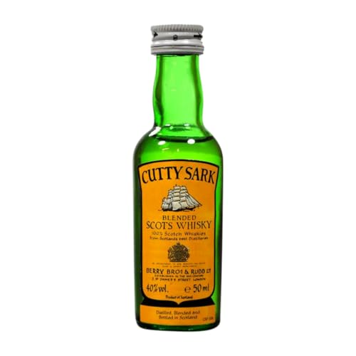 Whiskey Blended 12 Einheiten Box Cutty Sark Miniaturflasche 5 cl von Edrington Group Cutty Sark