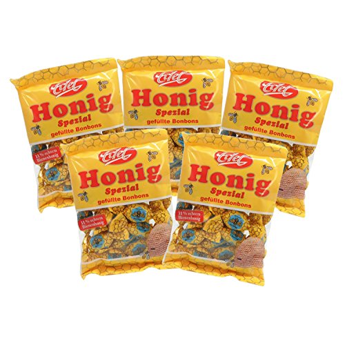 5x90g Honig Spezial Bonbons Honigbonbons von Bonbons