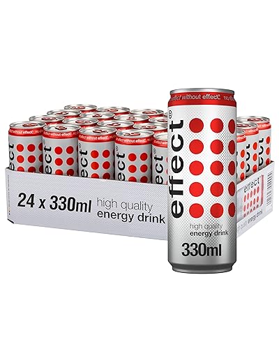 effect CLASSIC Energy Drink - 24 x 0,33l Dose - Koffeinhaltiger Energie Drink mit dem klassischen effect Geschmack - Die perfekte Erfrischung für den Alltag von Effect