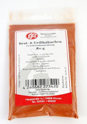 Efri Brat und Grillhänchen Würzsalz (80g) von Efri