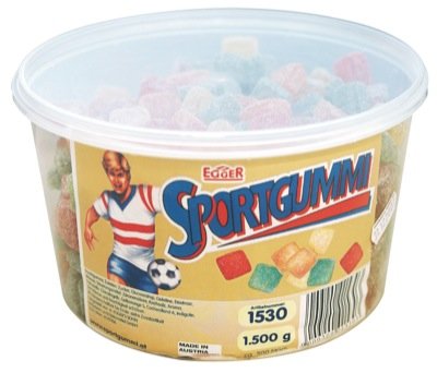 Egger Sportgummi 1,5kg von GALRODIN