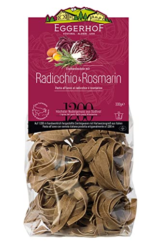 Radicchio und Rosmarin Tagliatelle 330 gr. - Eggerhof - Ahrntal Natur von Eggerhof - Gruber Erich