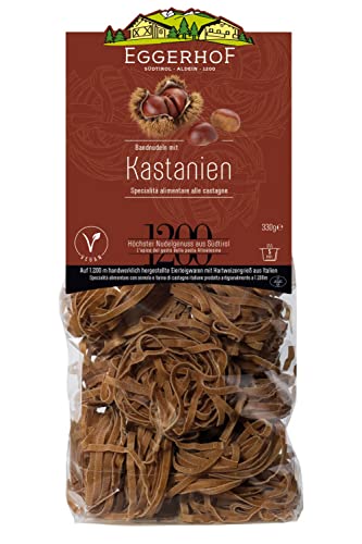 Südtiroler Kastanien-Fettuccine 330 gr. - Eggerhof-Ahrntal Natur von Eggerhof - Gruber Erich