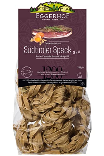 Südtiroler Speck Tagliatelle 330 gr. - Eggerhof - Ahrntal Natur von VANREO