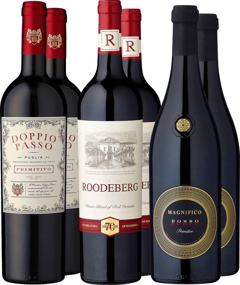 6er-Probierpaket »Welcome Club of Wine Red«