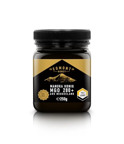 Egmont Honey Manuka-Honig MGO 280+ original aus Neuseeland (250g, 500g) (250) von Egmont Honey