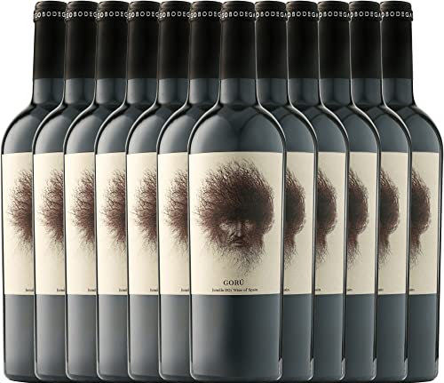 Goru Jumilla DO - Ego Bodegas - Rotwein 12 x 0,75l 2020 VINELLO - 12er - Weinpaket inkl. kostenlosem VINELLO.weinausgießer von Ego Bodegas