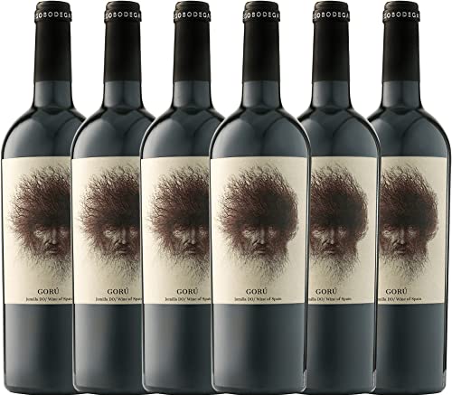 Goru Jumilla DO - Ego Bodegas - Rotwein 6 x 0,75l 2020 VINELLO - 6er - Weinpaket inkl. kostenlosem VINELLO.weinausgießer von Ego Bodegas