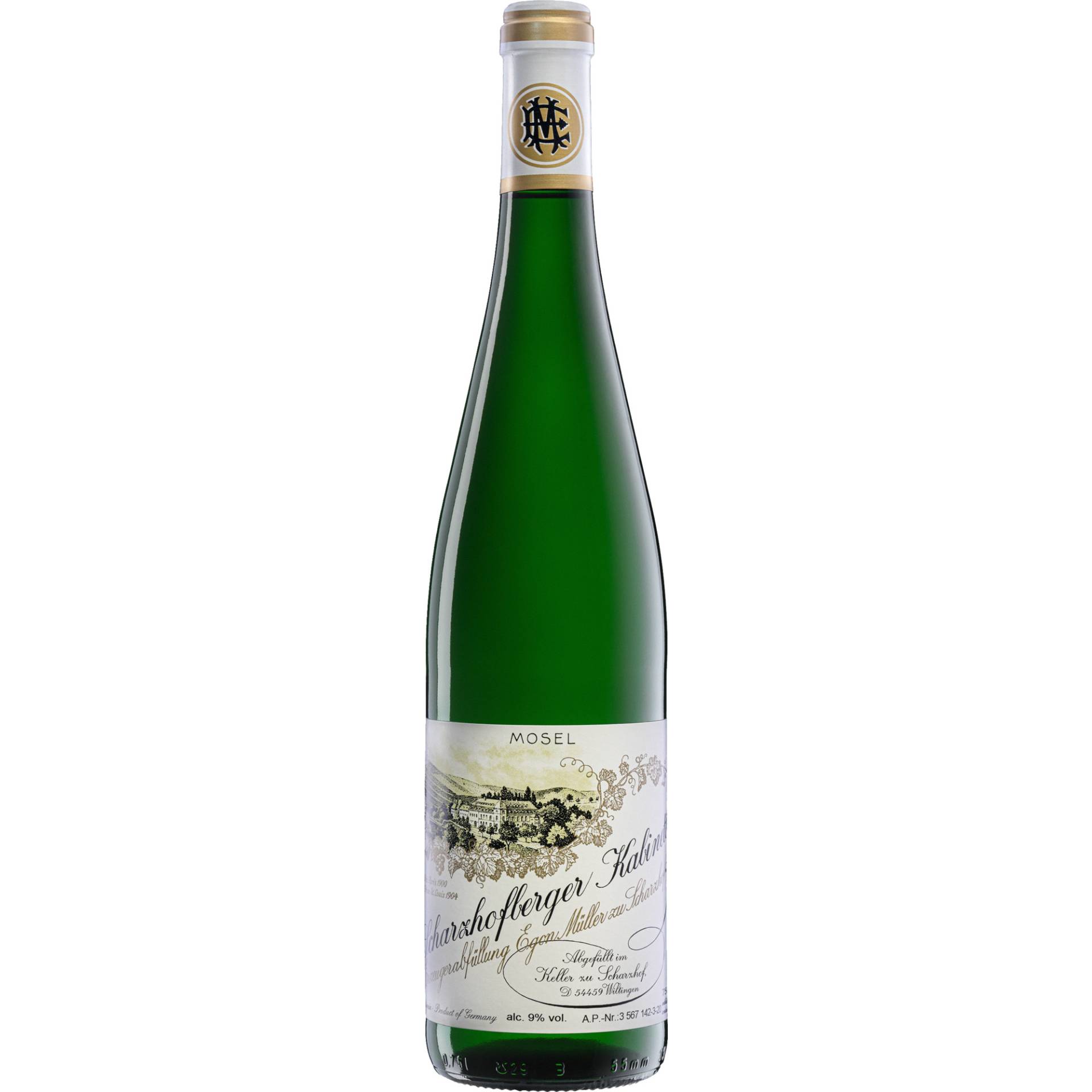 Scharzhofberger Riesling Kabinett, Feinherb, Mosel, Mosel, 2020, Weißwein von Egon Müller - Scharzhof, -54459 Wiltingen