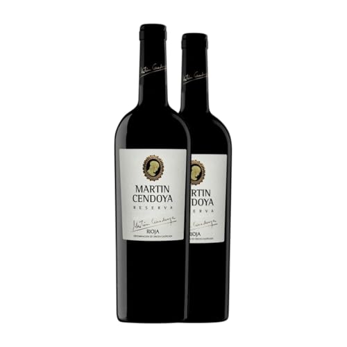 Eguren Ugarte Martín Cendoya Reserva Familiar Rioja Reserve 75 cl Rotwein (Karton mit 2 Flaschen von 75 cl) von Eguren Ugarte