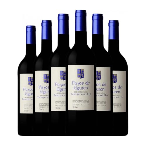 Eguren Ugarte Pagos de Eguren Rioja 75 cl Rotwein (Karton mit 6 Flaschen von 75 cl) von Eguren Ugarte