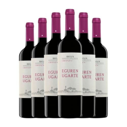 Eguren Ugarte Rioja Alterung 75 cl Rotwein (Karton mit 6 Flaschen von 75 cl) von Eguren Ugarte