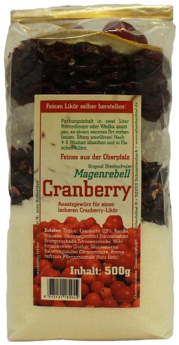 Ehenbachtaler Spezialitäten Magenrebell "Cranberry", 1er Pack (1 x 500 g) von Grace nnvg