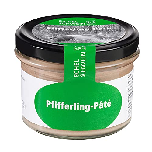 Eichelschwein Pfifferling Paté, 200g im Glas von Eichelschwein