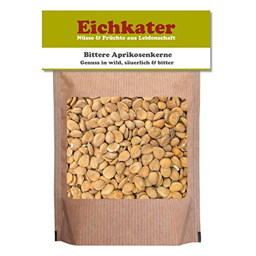 Eichkater Bittere Aprikosenkerne mit hohem Amygdalin-Anteil 2er-Pack (2x1000g) von Eichkater