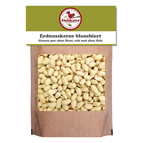 Eichkater Erdnüsse roh ohne Haut 6er-Pack (6x250g) von Eichkater