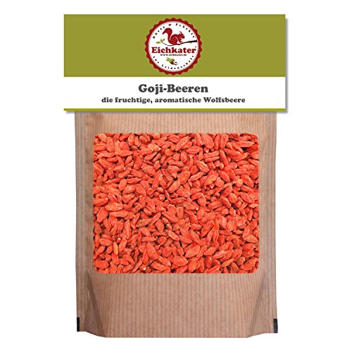 Eichkater Goji Beeren Natur 1er Pack (1x 750 g) von Eichkater