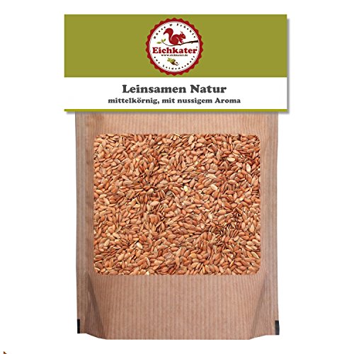 Eichkater Leinsamen Natur 1er-Pack (1x1000 g) von Eichkater