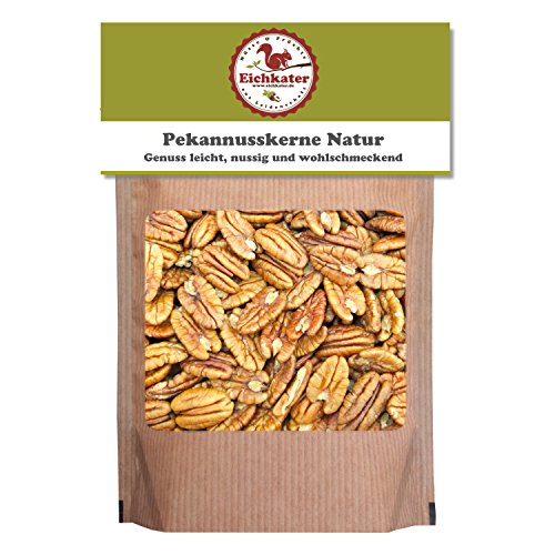 Eichkater Pecannüsse ohne Schale halbiert natur 1er-Pack (1x185g) von Eichkater