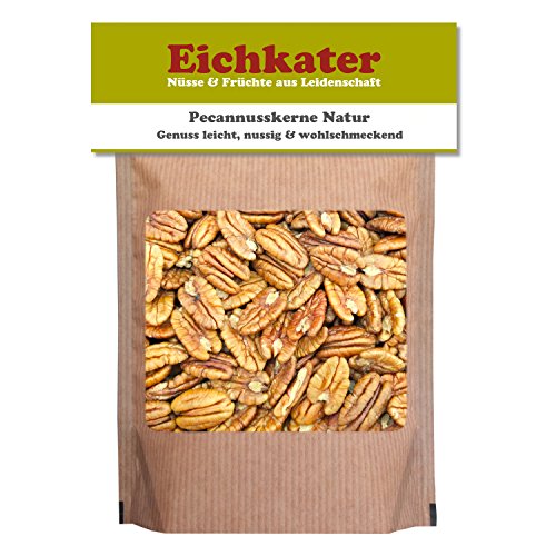 Eichkater Pecannüsse ohne Schale halbiert natur 2er-Pack (2x185g) von Eichkater