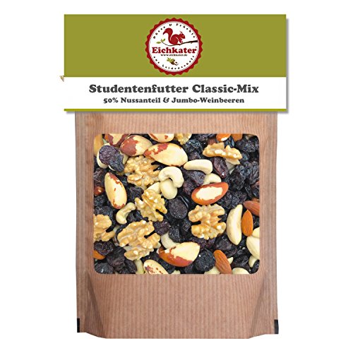 Eichkater Studentenfutter Classic-Mix 1er-Pack (1x1000g) von Eichkater