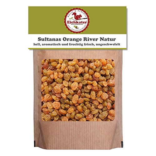 Eichkater Sultanas Rosinen Orange River Natur 1er-Pack (1x500g) von Eichkater