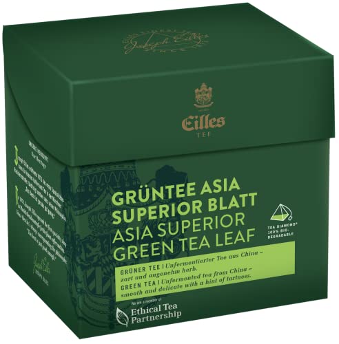 Tea Diamonds GRÜNTEE ASIA SUPERIOR Blatt von Eilles, 20er Box von Eilles