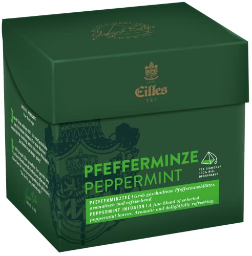 Eilles Tea Diamonds Pfefferminzblätter, 20 x 2g von Eilles