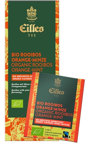 Eilles Teebeutel Bio & Fairtrade Rooibos Orange-Minze 2er-Pack von Eilles