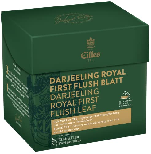 Tea Diamonds DARJEELING ROYAL FIRST FLUSH Blatt von Eilles, 20er Box von Eilles