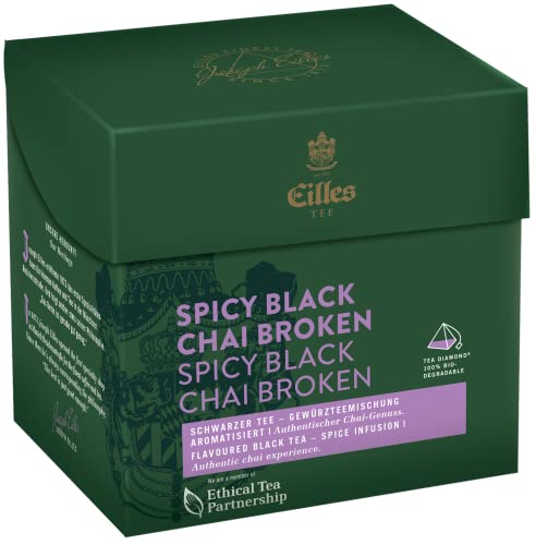 Tea Diamonds SPICY BLACK CHAI Broken von Eilles, 20er Box von Eilles