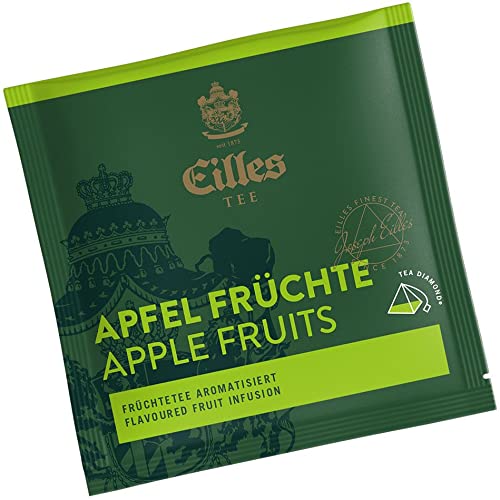 Tea Diamond APFEL FRÜCHTE einzelverpackt von Eilles, 10 Stück von Eilles