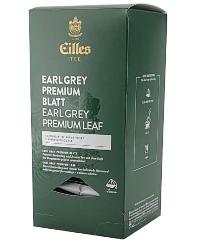 Eilles Luxury World Selection Tea Earl Grey Premium Blatt - 20 Tea Diamonds einzelverpackt von Eilles