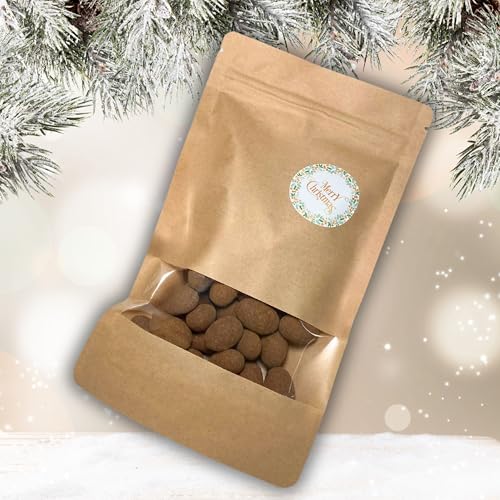 EinsSein 150g Zimtmandeln | Schokomandeln mit Vollmilchschokolade & Zimt Weihnachten | Weihnachtsschokolade Schokolade Weihnachtsmandeln | Gastgeschenke Weihnachten | Geschenke Schokolade von EinsSein