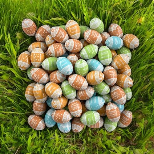 EinsSein Schokoeier Ostern Bella Italia Premium 500g Geschmacksmix aus Italien | Ostereier Schokolade für Kinder Erwachsene | Chocolate easter eggs | Leckere Osterschokolade Ostersüßigkeiten gross von EinsSein