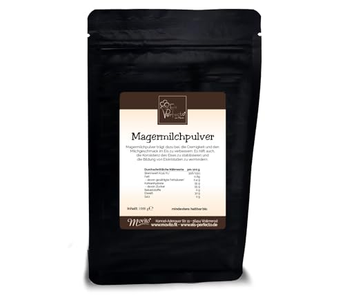 Magermilchpulver - der perfekte Schlüssel zur Herstellung für dein hausgemachtes Eis │ Vielseitig verwendbar auch zum Kochen und Backen │Inhalt: 1000 g von Eis Perfecto