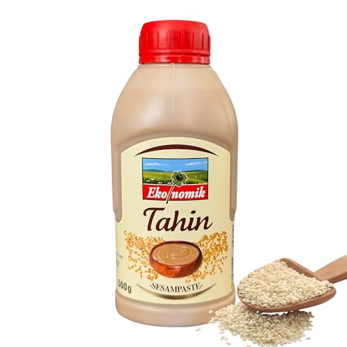 Tahini - Sesampaste für Dubai Schokolade - Tahin Tahina Sesammus - 500g von Ekonomik