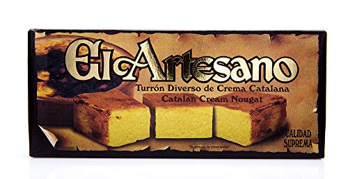 Crema Catalana Tafel - Turrón Crema Catalana von El Artesano