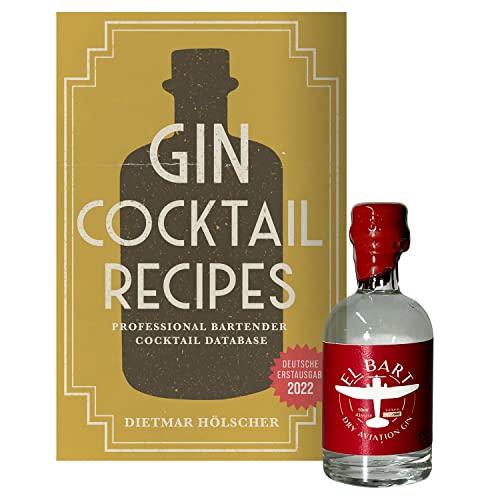 Gin Geschenkset (Gin Cocktail Buch & passenden El Bart Gin) von El Bart