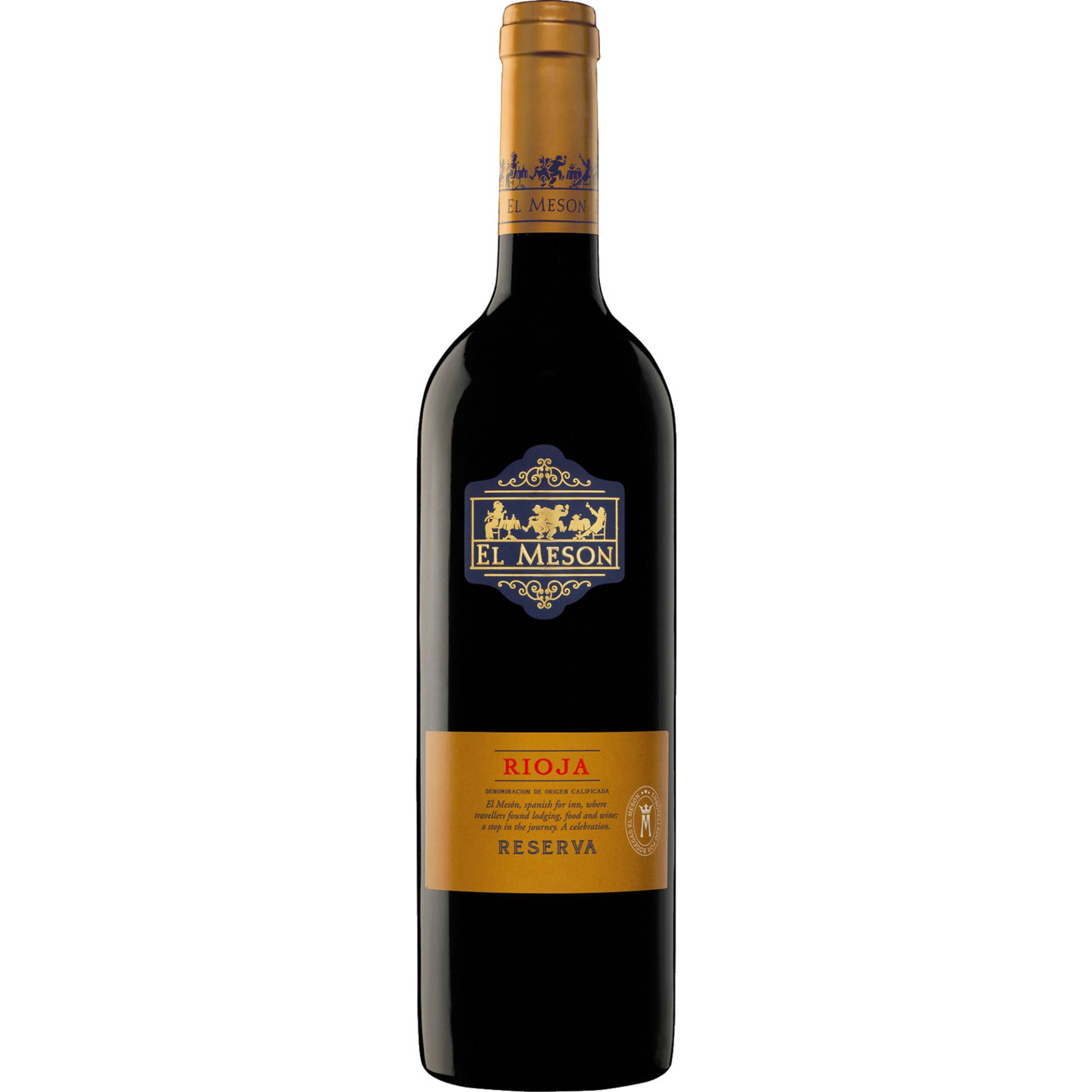 El Meson Reserva, Rioja DOCa, Rioja, 2020, Rotwein von El Coto de Rioja S.A.,01320,Oyon-Alava,Spanien